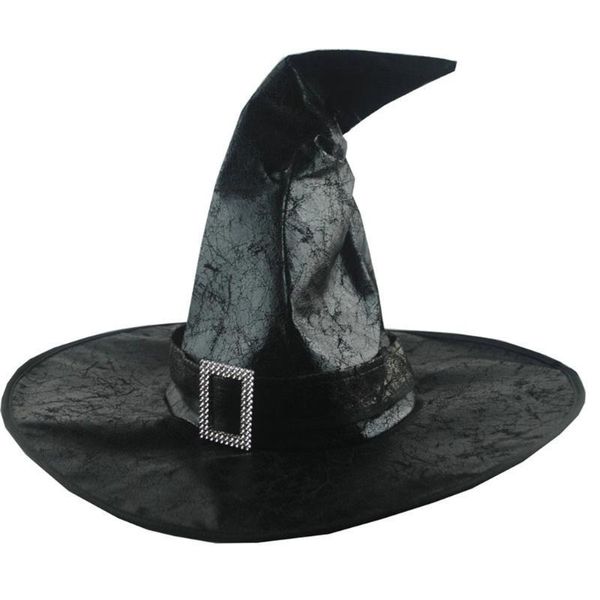 party hats black witch women large ruched hat masquerade wizard cosplay halloween fancy dress decor drama top
party hats black witch women large ruched hat masquerade wizard cosplay halloween fancy dress decor drama top