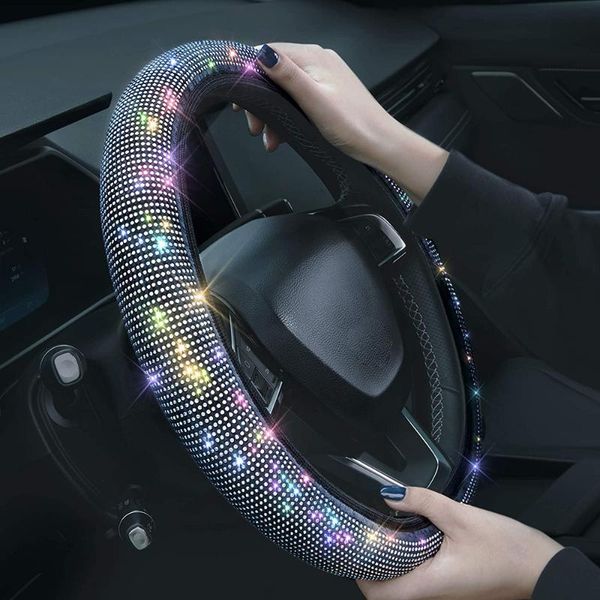 steering wheel covers car rhinestones cover with crystal diamond sparkling suv protector fit 14.5-15 inch vehicle
steering wheel covers car rhinestones cover with crystal diamond sparkling suv protector fit 14.5-15 inch vehicle
