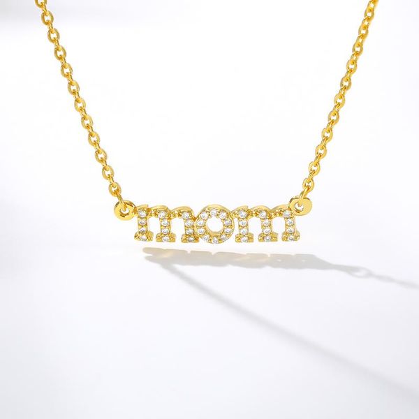 pendant necklaces crystal mom women fashion accessories stainless steel chain rose gold letter necklace 2021 mother gifts bijoux, Silver
pendant necklaces crystal mom women fashion accessories stainless steel chain rose gold letter necklace 2021 mother gifts bijoux, Silver