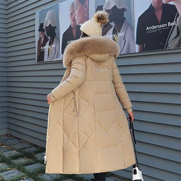 x-long winter down jacket women hooded solid casual women's down coat with fur collar solid thick overcoat female 210930, Black
x-long winter down jacket women hooded solid casual women's down coat with fur collar solid thick overcoat female 210930, Black