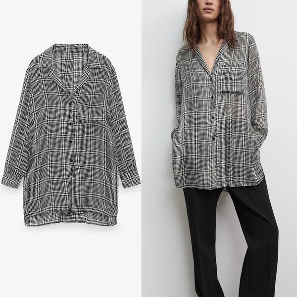 dresses chiffon long plaid shirt women vintage metallic thread irregular female chic side vents plus size loose shirts, Black;gray
dresses chiffon long plaid shirt women vintage metallic thread irregular female chic side vents plus size loose shirts, Black;gray