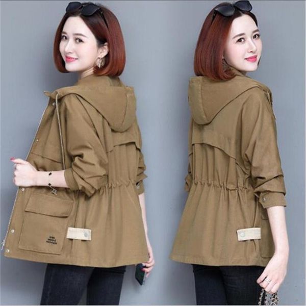spring women's clothing short windbreaker jacket outerwear coats apparel jackets, Black;brown
spring women's clothing short windbreaker jacket outerwear coats apparel jackets, Black;brown