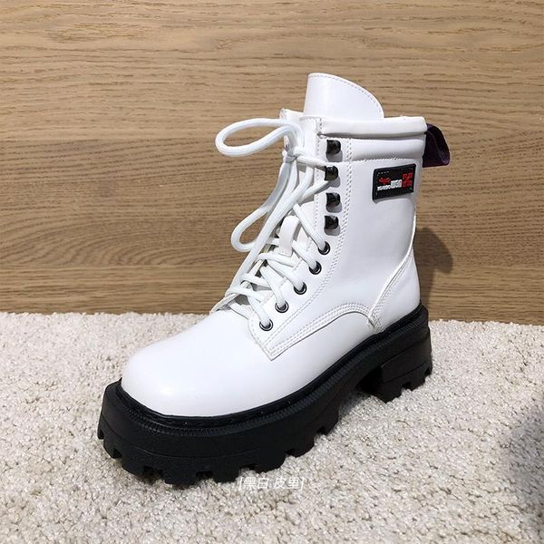boots 2021 four seasons square-toed thick-soled boot-lady raised locomotive ankle white handsome army rivet boot women, Black
boots 2021 four seasons square-toed thick-soled boot-lady raised locomotive ankle white handsome army rivet boot women, Black