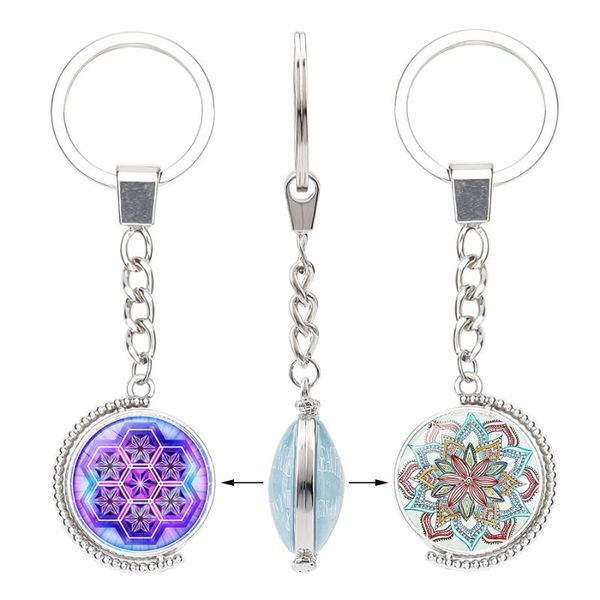 keychains handmade yoga jewelry om symbol buddhist mandala flower women handbag keychain glass double side key ring holder, Silver
keychains handmade yoga jewelry om symbol buddhist mandala flower women handbag keychain glass double side key ring holder, Silver