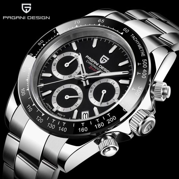 wristwatches brand mens watch pagani design luxury wristwatch quartz clock sapphire black waterproof sport chronograph relogio masculino, Slivery;brown
wristwatches brand mens watch pagani design luxury wristwatch quartz clock sapphire black waterproof sport chronograph relogio masculino, Slivery;brown