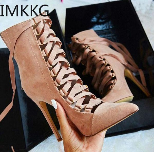 boots roman cross-strap shoes women gladiator lace up thin high heels woman ankle, Black
boots roman cross-strap shoes women gladiator lace up thin high heels woman ankle, Black