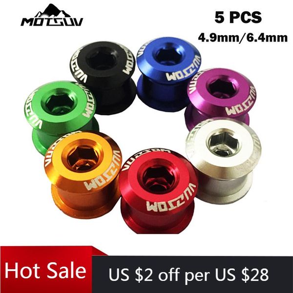 bike heels & chainwheels 5pcs mtb bicycle chainwheel screws cycling chainring wheel bolt alloy 7075 4.9mm/6.4mm road disc for crankset
bike heels & chainwheels 5pcs mtb bicycle chainwheel screws cycling chainring wheel bolt alloy 7075 4.9mm/6.4mm road disc for crankset