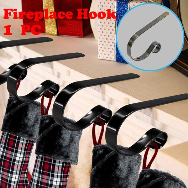 hooks & rails 1pcs metal christmas stocking holder fireplace hanger with non-skid design clips for decoration 30#
hooks & rails 1pcs metal christmas stocking holder fireplace hanger with non-skid design clips for decoration 30#