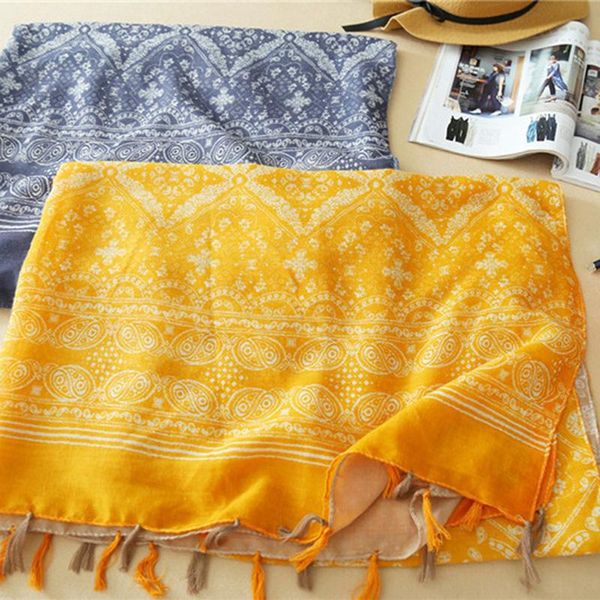 scarves retro classic national wind diamond printed cotton scarf oversized warm wild shawl dual-use female, Blue;gray
scarves retro classic national wind diamond printed cotton scarf oversized warm wild shawl dual-use female, Blue;gray