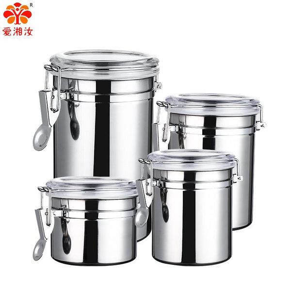 storage bottles & jars stainless steel clasp kitchen holds airtight ,stores coffee/candy/dried fruit/milk powder/tea
storage bottles & jars stainless steel clasp kitchen holds airtight ,stores coffee/candy/dried fruit/milk powder/tea