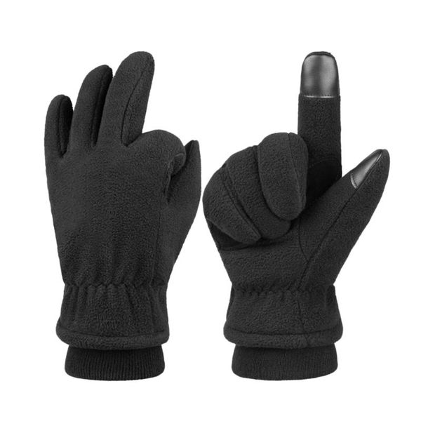 cycling gloves 1 pair warm touch screen winter running climbing outdoor sports thicken windproof (black )
cycling gloves 1 pair warm touch screen winter running climbing outdoor sports thicken windproof (black )