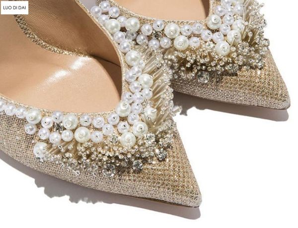 fashion women pearl high heels thin heel sequin leather pumps party shoes diamond stud point toe dress, Black
fashion women pearl high heels thin heel sequin leather pumps party shoes diamond stud point toe dress, Black