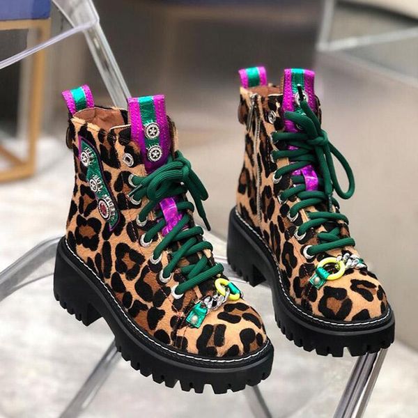 boots autumn winter motorcycle shoes women's round toe high heel leopard print plush horse hair lace-up ankle wd0-15, Black
boots autumn winter motorcycle shoes women's round toe high heel leopard print plush horse hair lace-up ankle wd0-15, Black