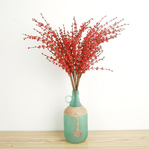 5pcs 4colors 74cm pe foam berry branch pip stem artificial flower diy wedding decoration home party decorative flowers & wreaths
5pcs 4colors 74cm pe foam berry branch pip stem artificial flower diy wedding decoration home party decorative flowers & wreaths