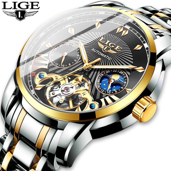 wristwatches 2021 mens watches lige automatic mechanical business clock gold watch for men reloj mecanico de hombres, Slivery;brown
wristwatches 2021 mens watches lige automatic mechanical business clock gold watch for men reloj mecanico de hombres, Slivery;brown