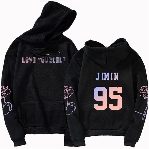 hoody kpop jimin hoodies 97 sweatshirt love yourself kpop for casual harajuku 210803, Black
hoody kpop jimin hoodies 97 sweatshirt love yourself kpop for casual harajuku 210803, Black