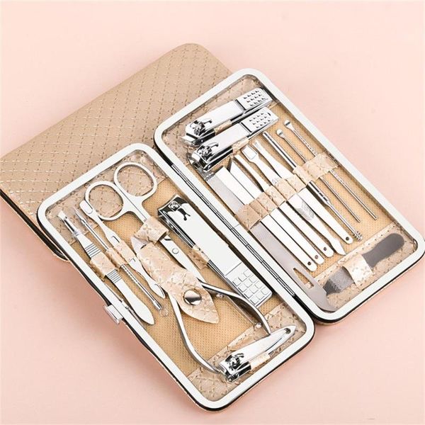 nail art kits 19pcs/set multi-function stainless steel cutter pedicure scissor tweezers set manicure tool kit
nail art kits 19pcs/set multi-function stainless steel cutter pedicure scissor tweezers set manicure tool kit