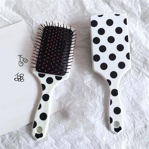 simple hair brush fashion airbag comb waterproof black dots detangle anti-static massage cushion for women girls shower caps
simple hair brush fashion airbag comb waterproof black dots detangle anti-static massage cushion for women girls shower caps