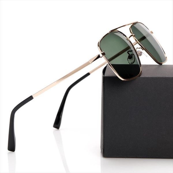 sunglasses men polarized aviation glasses vintage gold square driving eyewear shades gafas de sol hombre, White;black
sunglasses men polarized aviation glasses vintage gold square driving eyewear shades gafas de sol hombre, White;black