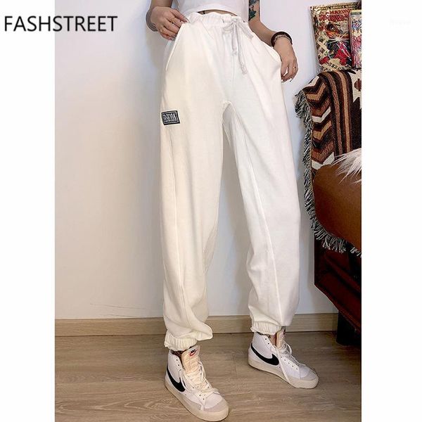 women's pants & capris fashstreet high waist lace up letter print slim pant 2021 summer women fashion pockets loose jogger female stree, Black;white
women's pants & capris fashstreet high waist lace up letter print slim pant 2021 summer women fashion pockets loose jogger female stree, Black;white