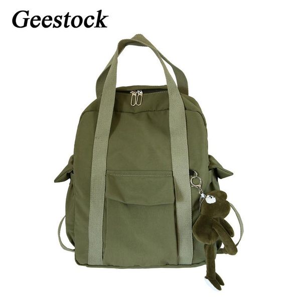 backpack style geestock women girls large capacity nylon school bag casual travel waterproof backpacks trend student shoulder bags
backpack style geestock women girls large capacity nylon school bag casual travel waterproof backpacks trend student shoulder bags