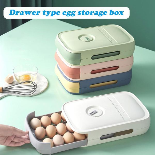 storage bottles & jars egg fresh box drawer type for refrigerator keeping household food container kitchen cozinha
storage bottles & jars egg fresh box drawer type for refrigerator keeping household food container kitchen cozinha
