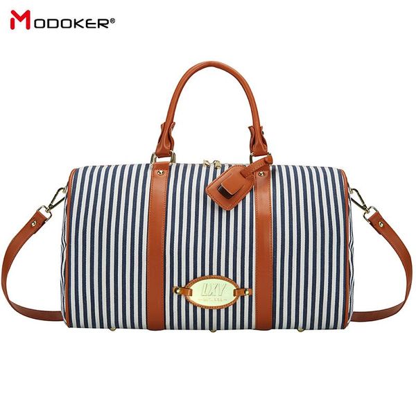 duffel bags modoker large black white striped women travel bag organizer casual outdoor teenager luggage with zipper package
duffel bags modoker large black white striped women travel bag organizer casual outdoor teenager luggage with zipper package