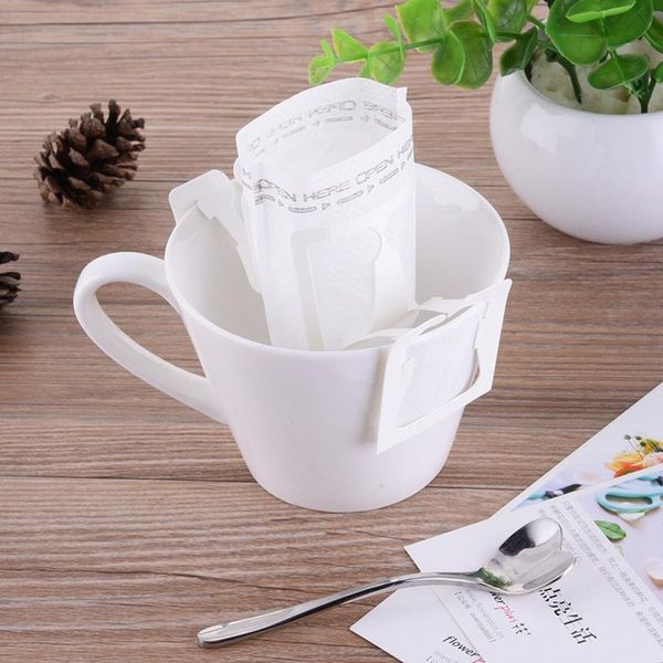 coffee filters drip filter bag portable hanging ear style paper home office travel brew and tea too 50pcs / pack
coffee filters drip filter bag portable hanging ear style paper home office travel brew and tea too 50pcs / pack