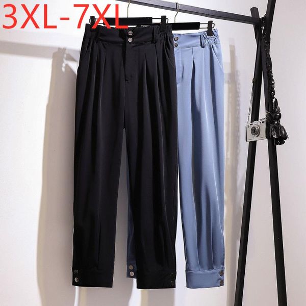women's pants & capris fit weight 65kg-150kg spring autumn plus size long for women large loose casual button black trousers 3xl 4xl 5x, Black;white
women's pants & capris fit weight 65kg-150kg spring autumn plus size long for women large loose casual button black trousers 3xl 4xl 5x, Black;white