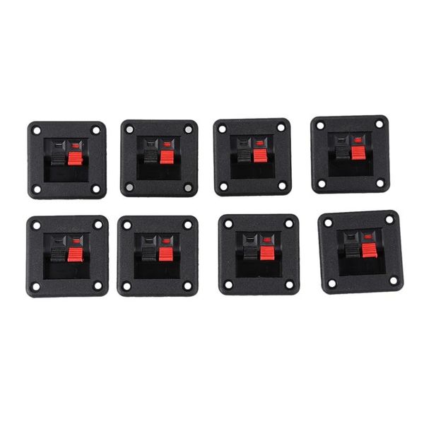 8pcs 2 way jack socket spring push connector speaker terminal block computer cables & connectors
8pcs 2 way jack socket spring push connector speaker terminal block computer cables & connectors