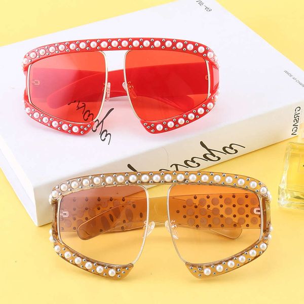 highend accessories fashion luxury big frame new pearl oversized street shooting sun glass shad sunglass for women, Black
highend accessories fashion luxury big frame new pearl oversized street shooting sun glass shad sunglass for women, Black