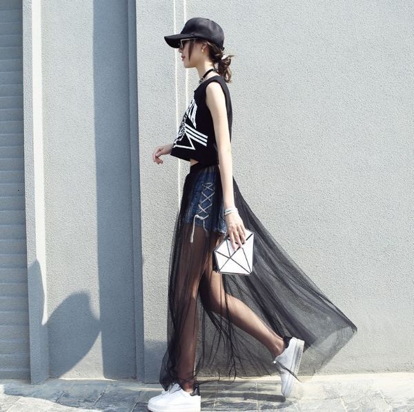 skirts ultrathin xia perspective gauze half-body skirt woman monolayer rendering high waist longuette q271 ( 30 mesh mt4e, Black
skirts ultrathin xia perspective gauze half-body skirt woman monolayer rendering high waist longuette q271 ( 30 mesh mt4e, Black
