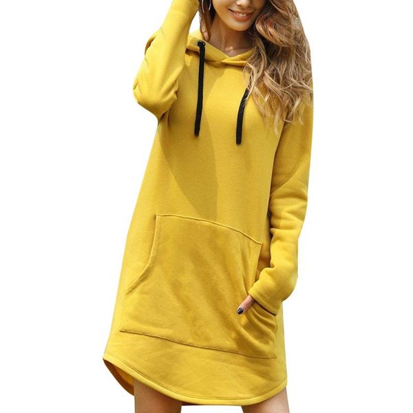 women's dress spring autumn pullover hoodie casual long sleeve tunic sweatshirt with pocket loose dresses, Black;gray 
women's dress spring autumn pullover hoodie casual long sleeve tunic sweatshirt with pocket loose dresses, Black;gray