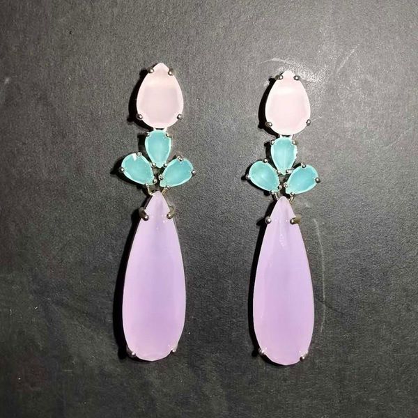 dangle & chandelier fashion contrast color zircon earrings for women brand designer long water drop pendant earring weding party bridal, Silver
dangle & chandelier fashion contrast color zircon earrings for women brand designer long water drop pendant earring weding party bridal, Silver