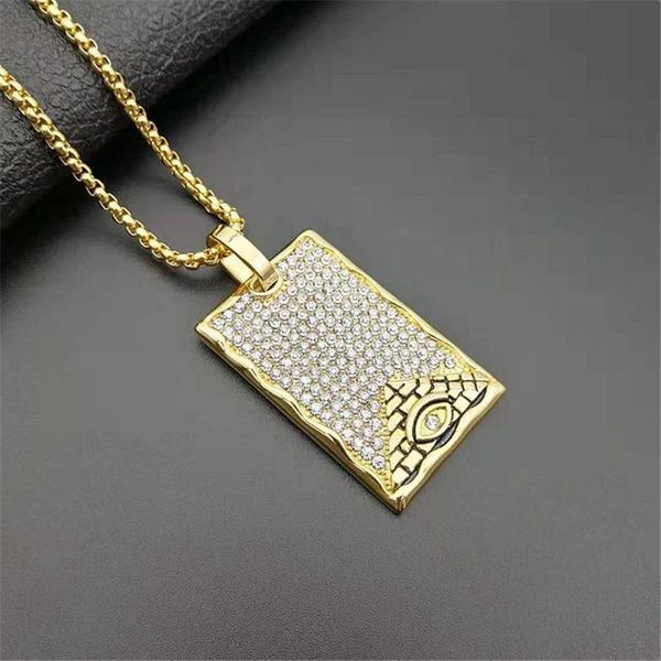 pendant necklaces hip hop iced out full rhinestone rectangle egyptian pyramid gold color stainless steel chains for men jewelry, Silver
pendant necklaces hip hop iced out full rhinestone rectangle egyptian pyramid gold color stainless steel chains for men jewelry, Silver