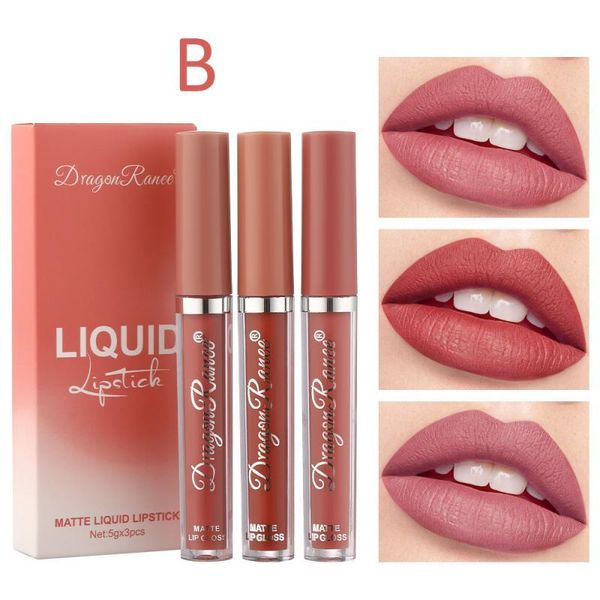 lip gloss 3pcs/set waterproof lipstick lipgloss vampire stick matte velvet lipsticks lips makeup cosmetics tools tslm1
lip gloss 3pcs/set waterproof lipstick lipgloss vampire stick matte velvet lipsticks lips makeup cosmetics tools tslm1