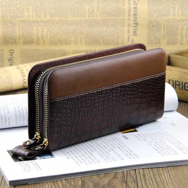 business men long wallet clutch coin pocket purse passport wallets large capacity multi-card mens, Red;black
business men long wallet clutch coin pocket purse passport wallets large capacity multi-card mens, Red;black