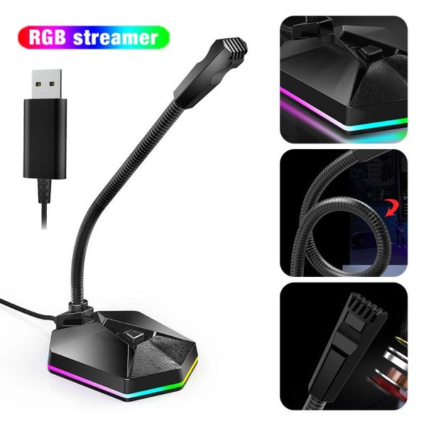 microphone deskcapacitive usb noise reduction computer with rgb light effect for gaming live streaming microphones
microphone deskcapacitive usb noise reduction computer with rgb light effect for gaming live streaming microphones