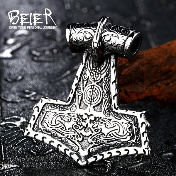 pendant necklaces beier stainless steel nordic viking necklace for men jewelry bp8-258, Silver
pendant necklaces beier stainless steel nordic viking necklace for men jewelry bp8-258, Silver