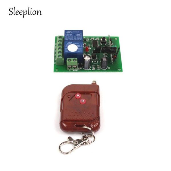 smart home control sleeplion 12v 2-ch remote controls 2ch universal wireless 433mhz/315mhz switch with multifunction
smart home control sleeplion 12v 2-ch remote controls 2ch universal wireless 433mhz/315mhz switch with multifunction