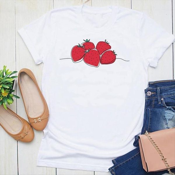 graphic strawberry sweet fruit cute women cartoon summer short sleeve fashion print female clothes tees shirt, White
graphic strawberry sweet fruit cute women cartoon summer short sleeve fashion print female clothes tees shirt, White