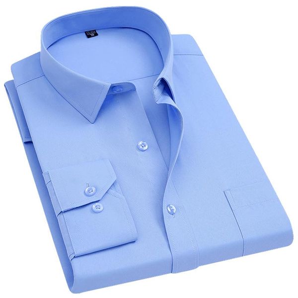 men's dress shirts long sleeve standard-fit solid basic shirt single patch pocket formal business work button-up striped/plaid, White;black
men's dress shirts long sleeve standard-fit solid basic shirt single patch pocket formal business work button-up striped/plaid, White;black