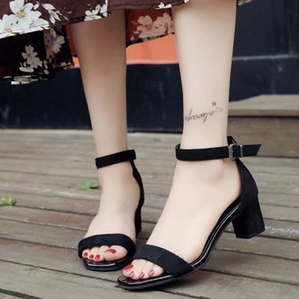 sandals women's women shoes heel sandal summer fashion 2021 block casual arrival, Black
sandals women's women shoes heel sandal summer fashion 2021 block casual arrival, Black
