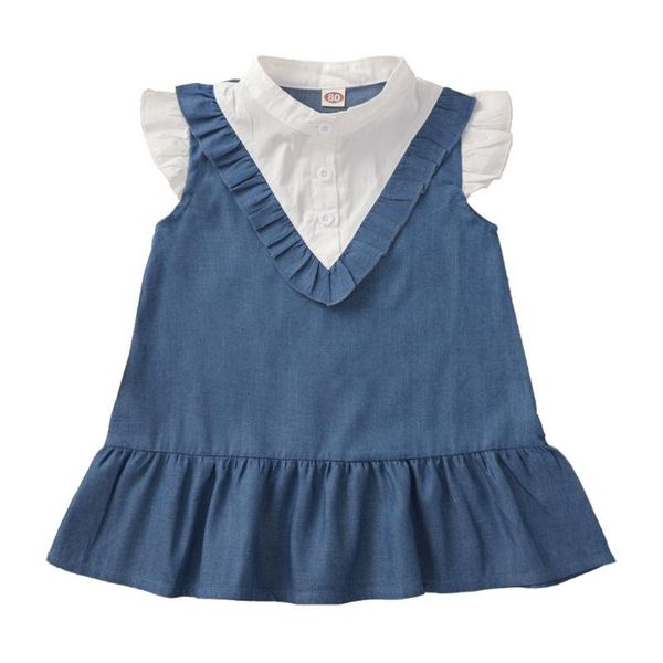 girl's dresses summer baby girls dress cute ruffle stitching a-line skirt sleeveless casual knee-length born clothing, Red;yellow
girl's dresses summer baby girls dress cute ruffle stitching a-line skirt sleeveless casual knee-length born clothing, Red;yellow