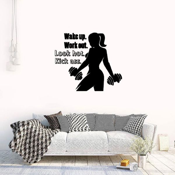 wall stickers workout decal wake up work out fitness motivation quotes art door window gym bedroom interior decor dw7615
wall stickers workout decal wake up work out fitness motivation quotes art door window gym bedroom interior decor dw7615