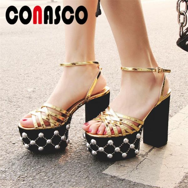 dress shoes conasco summer prom wedding women fashion sandals pearl sqaure high heels platform style buckle strap woman, Black
dress shoes conasco summer prom wedding women fashion sandals pearl sqaure high heels platform style buckle strap woman, Black