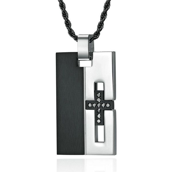 antique jewelry men's diamond cross pendant high polish stainless steel necklace necklaces, Silver
antique jewelry men's diamond cross pendant high polish stainless steel necklace necklaces, Silver
