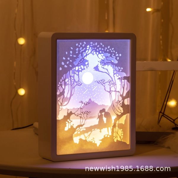paper carving 3d small night lamp usb plug-in presents for friends lovers creative meaningful girl heart
paper carving 3d small night lamp usb plug-in presents for friends lovers creative meaningful girl heart