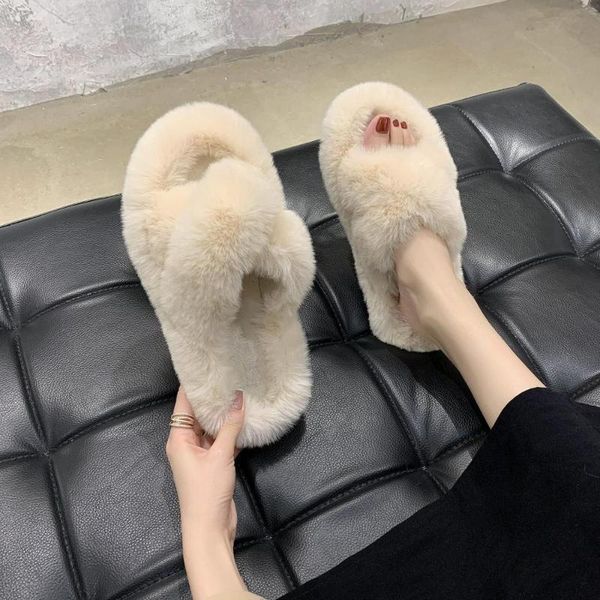 winter women house furry slippers fashion faux fur warm shoes slip-on flats female home slides black plush
winter women house furry slippers fashion faux fur warm shoes slip-on flats female home slides black plush