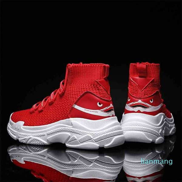 sneakers men shoes for male sharks trainers lovers high footwear sapatos masculino summer breathable chaussures pour hommes, Black;white
sneakers men shoes for male sharks trainers lovers high footwear sapatos masculino summer breathable chaussures pour hommes, Black;white